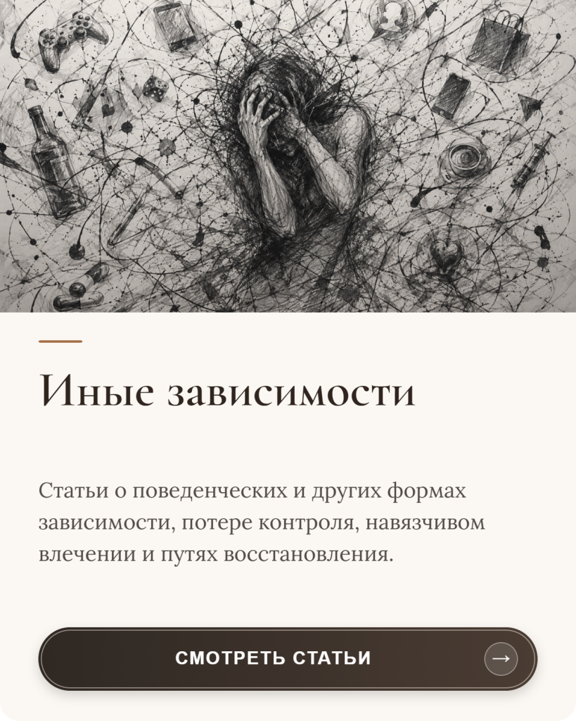 статьи про Иные зависимости