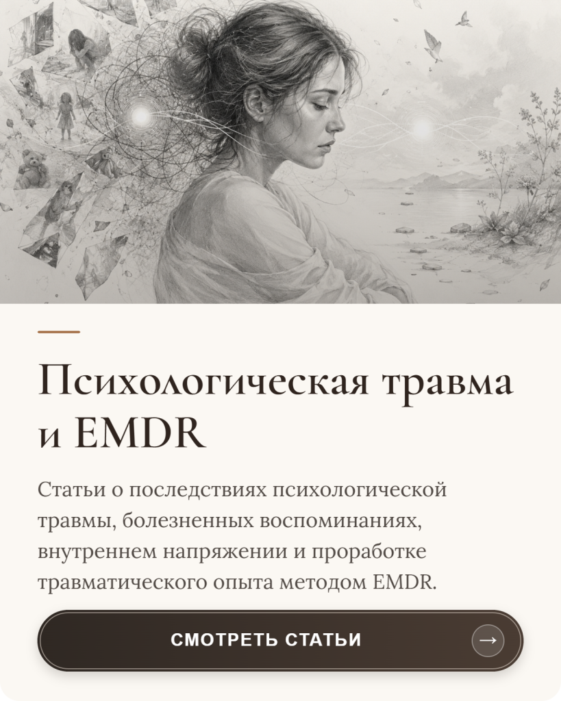 Психологическая травма и emdr ru