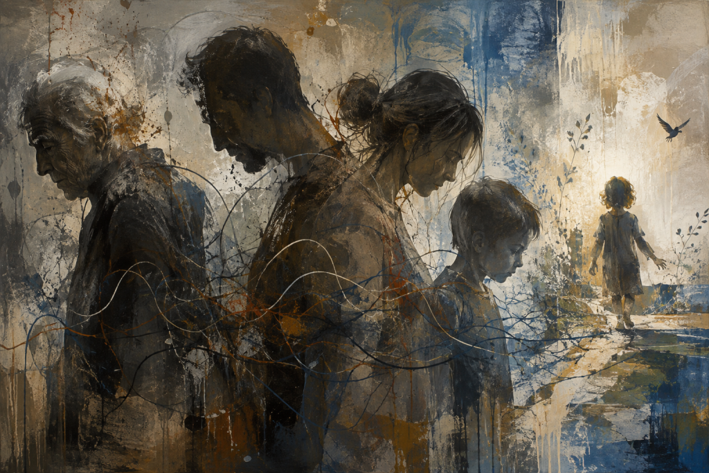 Intergenerational addiction patterns in the family