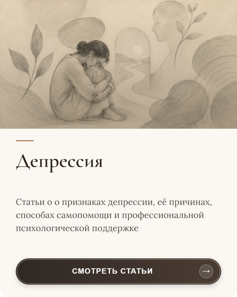 **ALT:** Депрессия и психологическая помощь